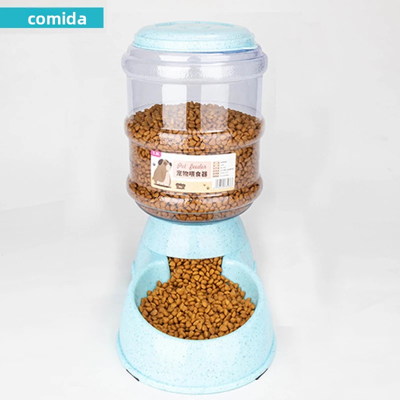 TK Tazas De Alimentación Para Mascotas Grandes Con Dispensador De Agua Automático Taza De Alimento Para Perros Pequeños Y Gatos