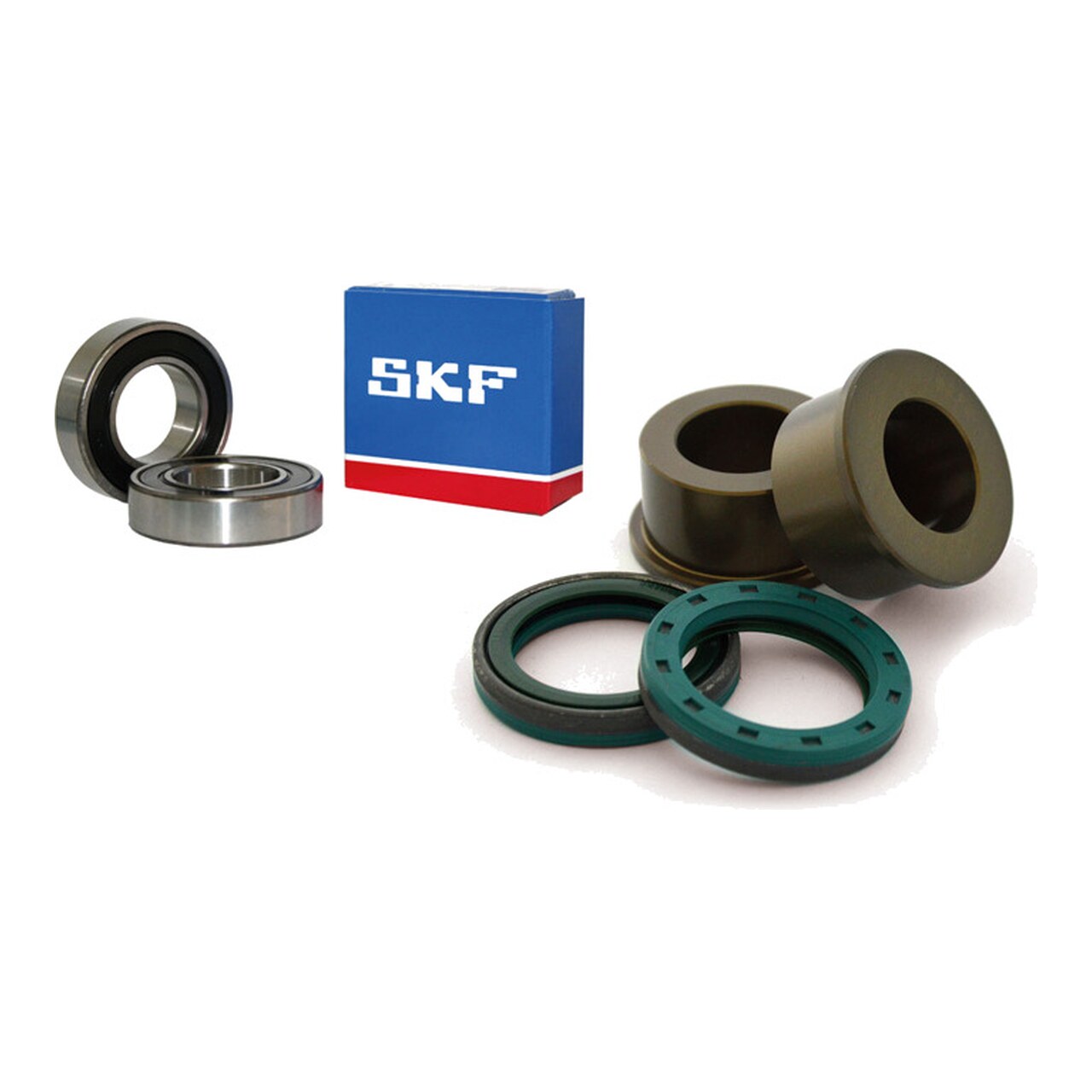 Kit De Rodamientos Y Retenes De Rueda Trasera Rear-Wheel SKWR010