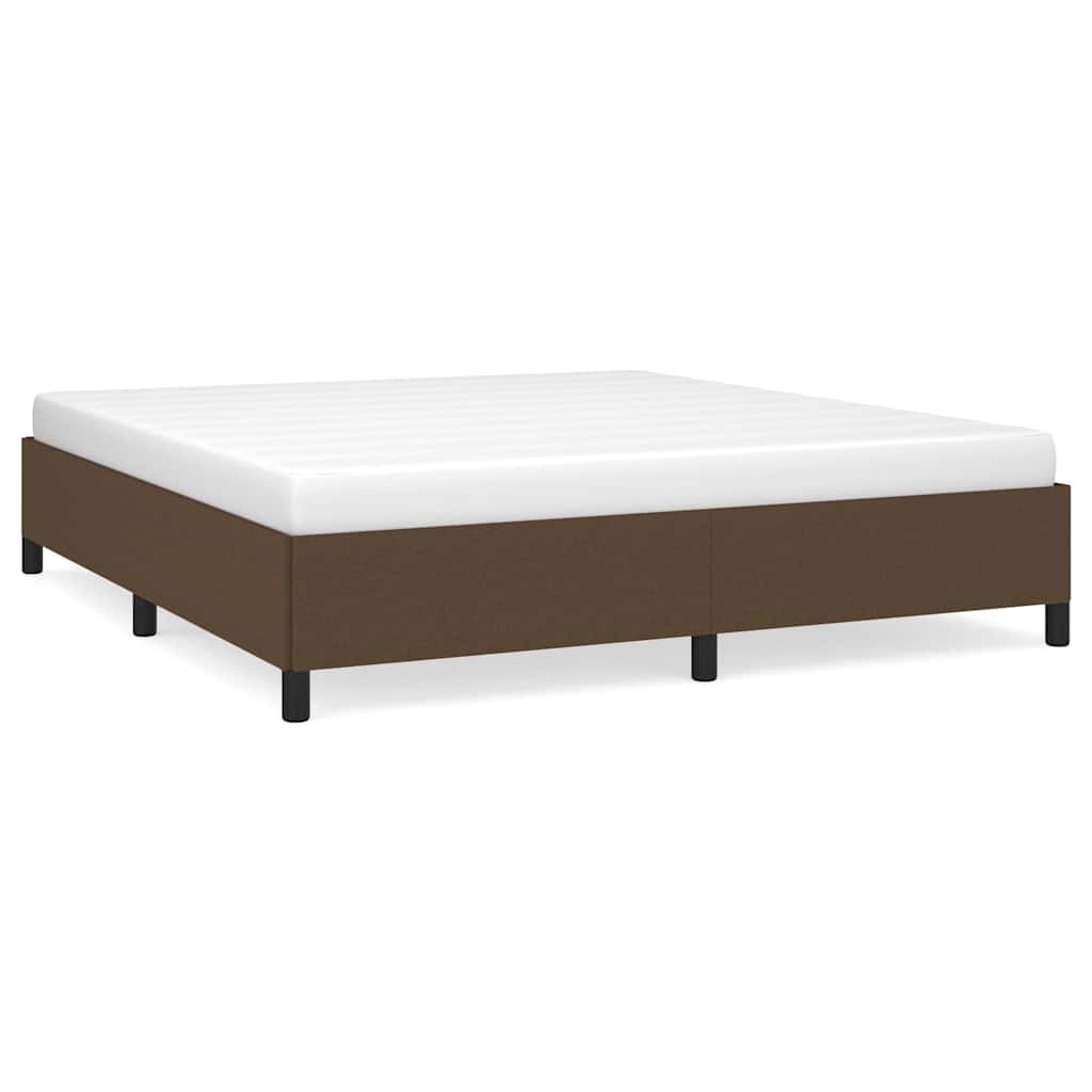 vidaXL Cama sin colchón de tela 160x200 cm Multicolor