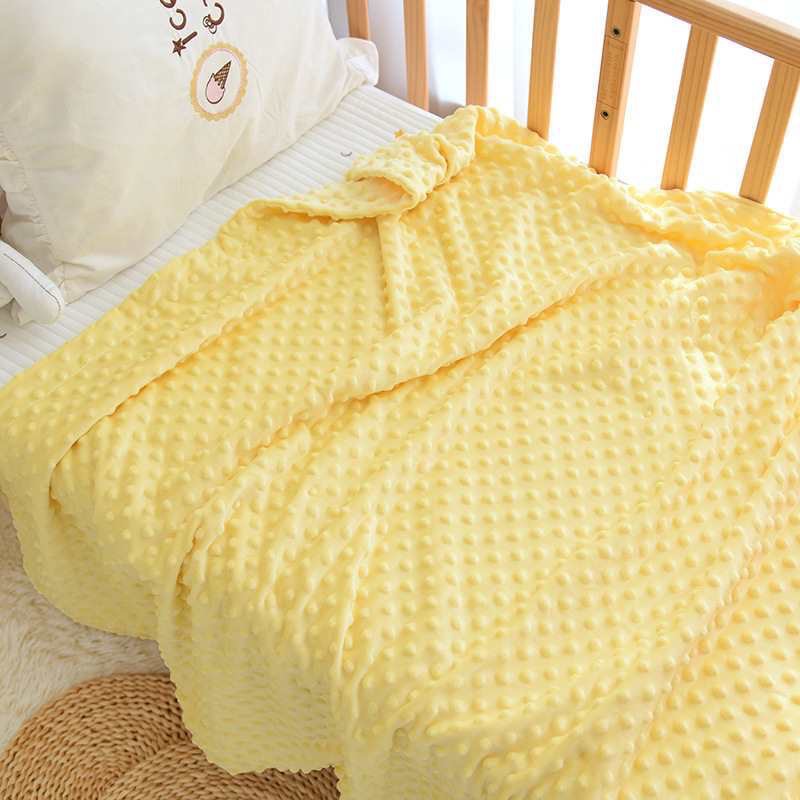 TK Manta de felpa para bebé, ideal para guarderías, siestas y aire acondicionado.