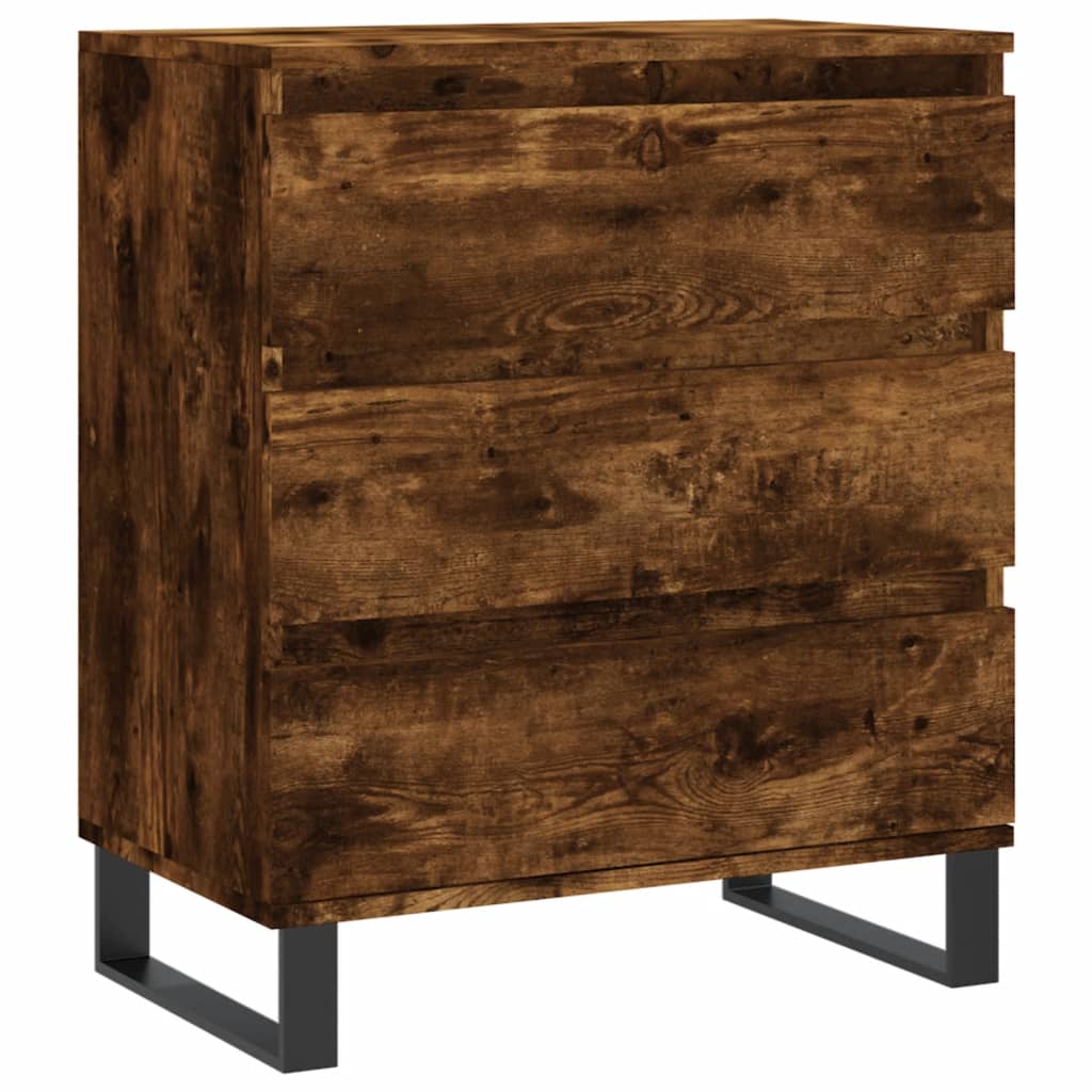 vidaXL Aparador de madera contrachapada  60x35x70 cm Multicolor