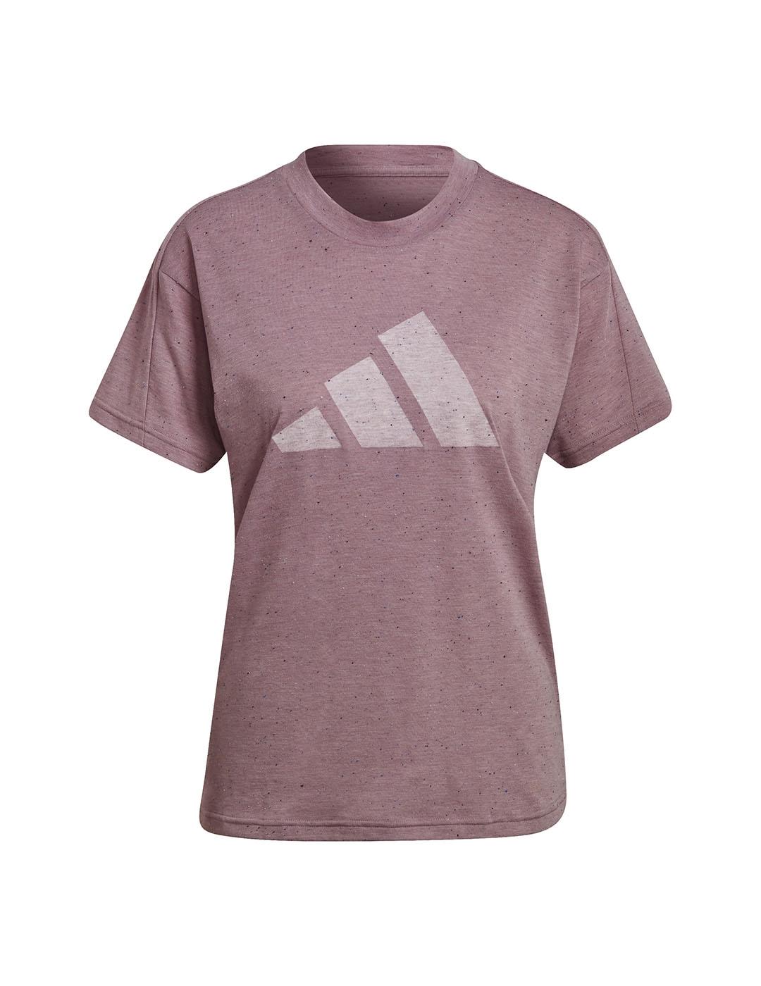 Adidas Camiseta Mujer Winrs Clásica Tejido Combinado