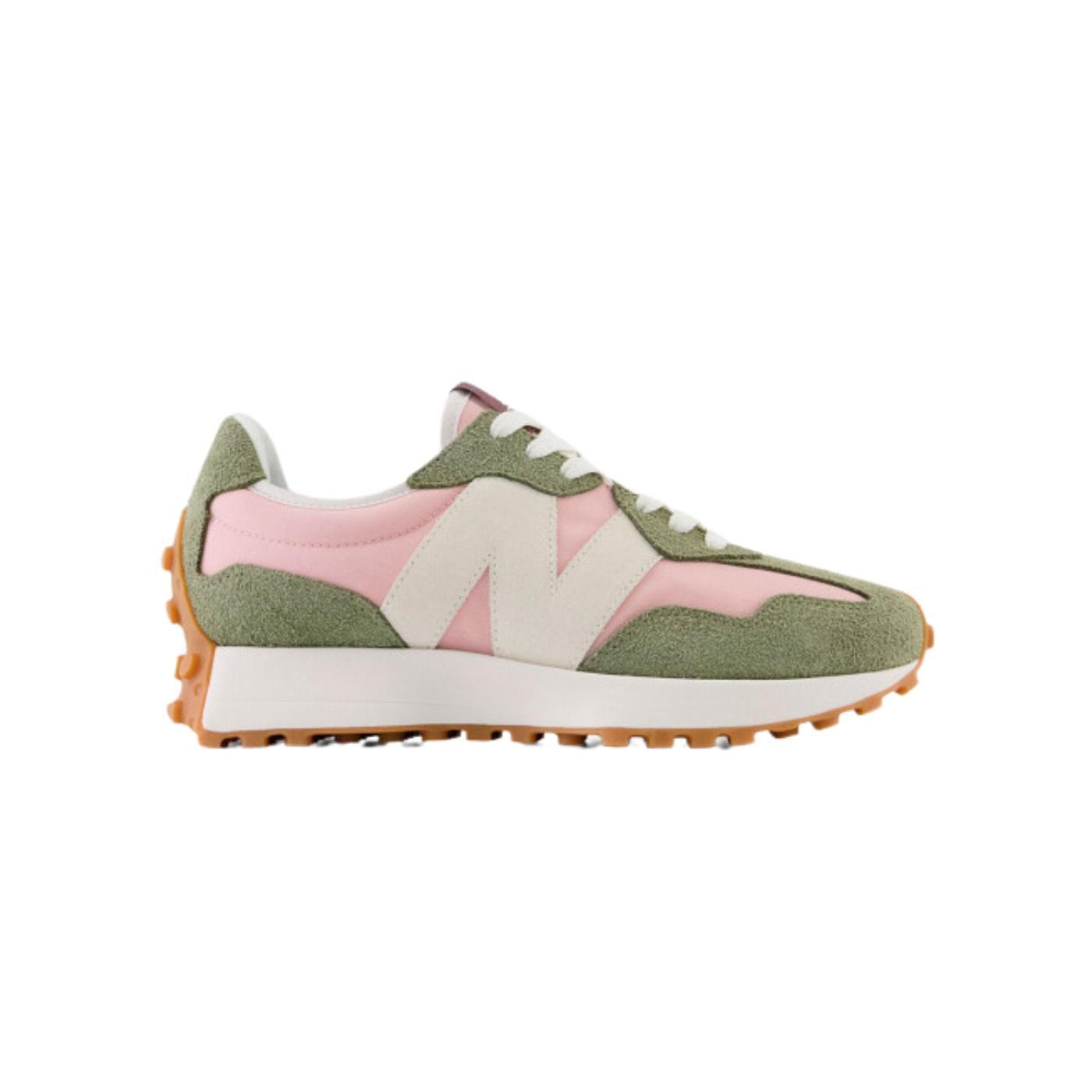 Zapatillas new balance ws327ft rosa verde de mujer.
