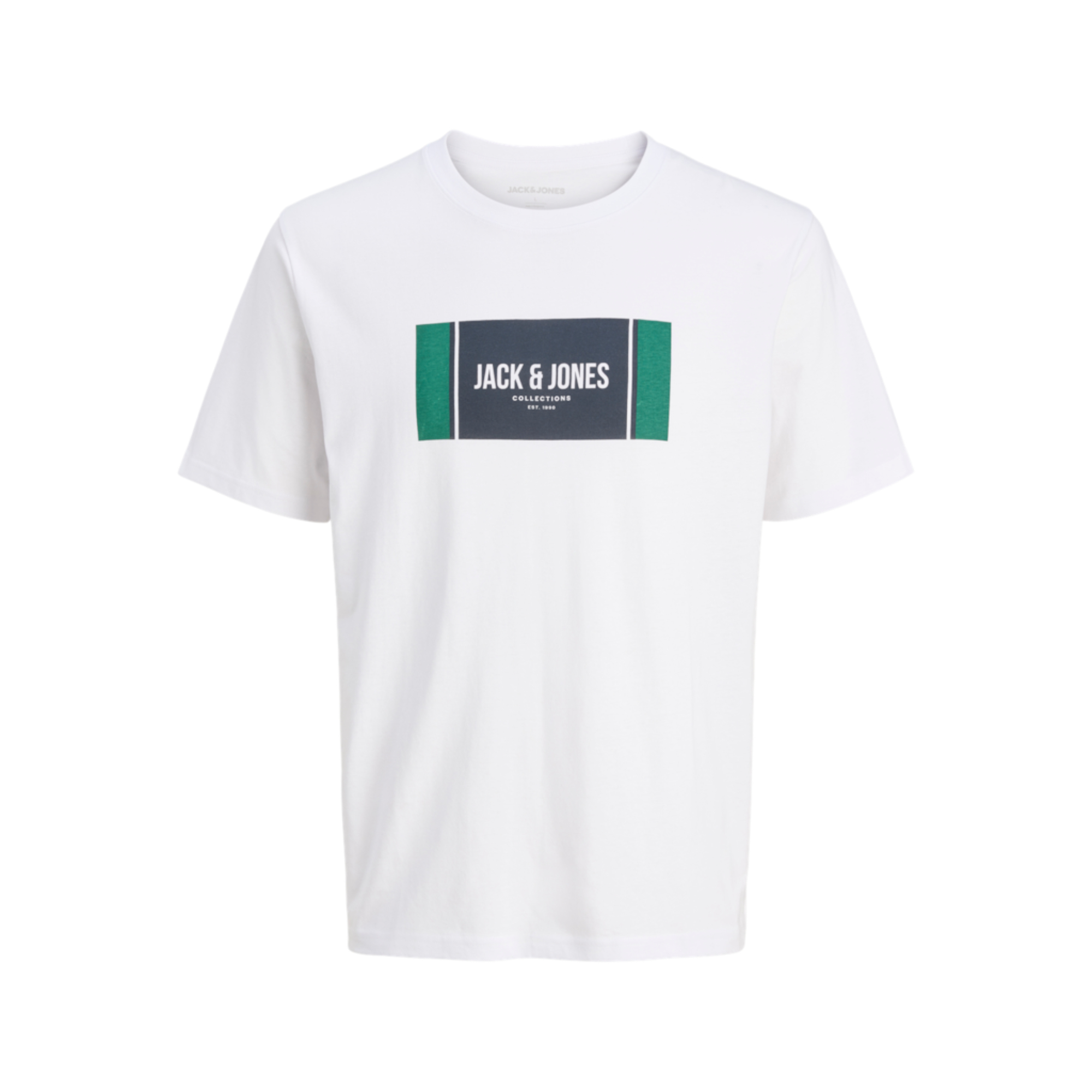 JACK & JONES Camiseta Manga Corta Algodón Casual Hombre 12278508
