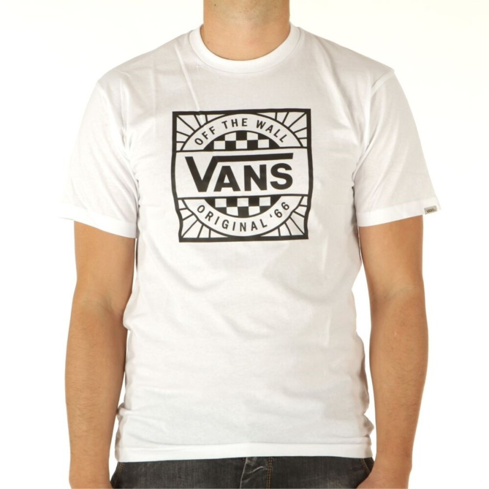 Camiseta Vans Original B-B Blanco Vn0A5Hmowht1