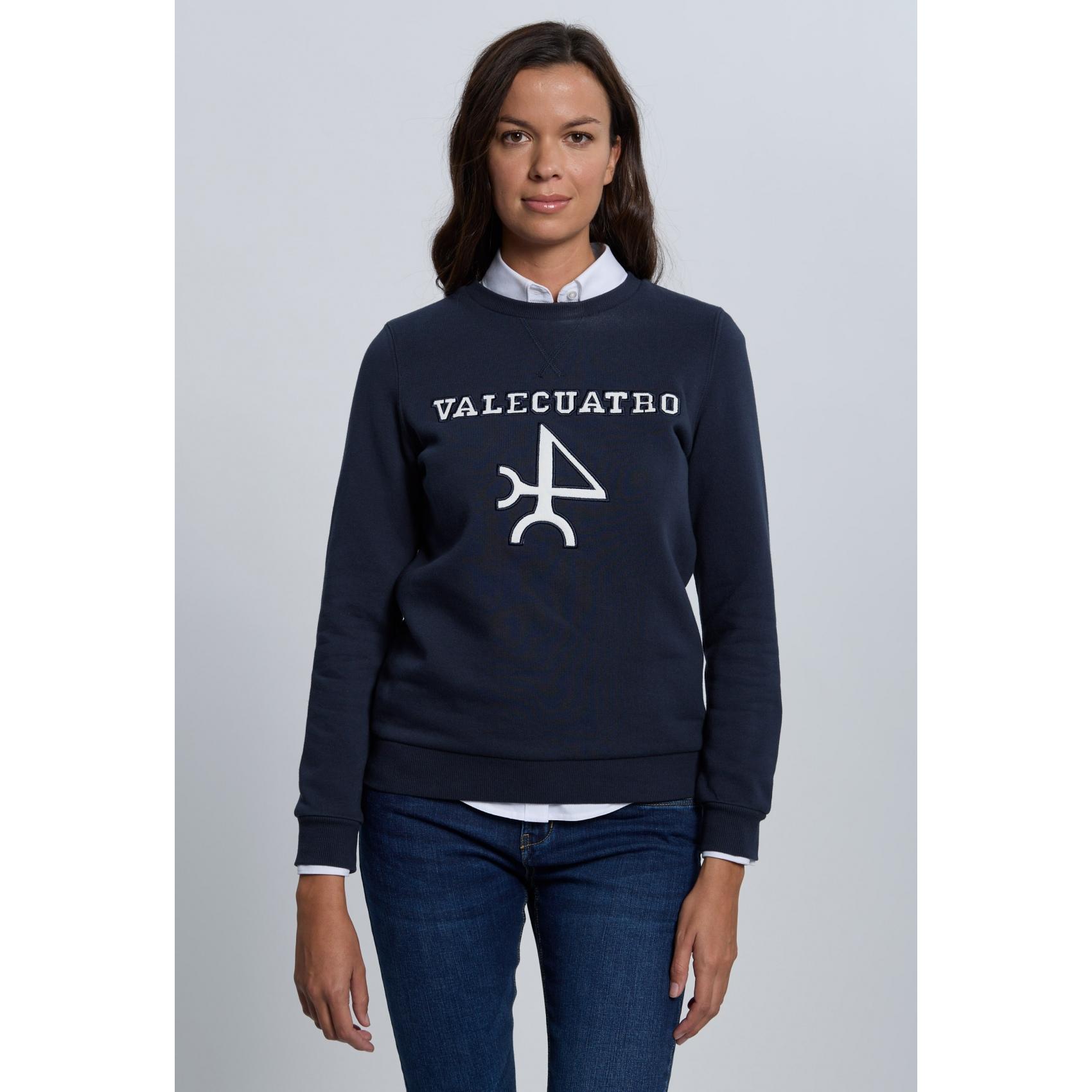 Sudadera logo Valecuatro azul marino