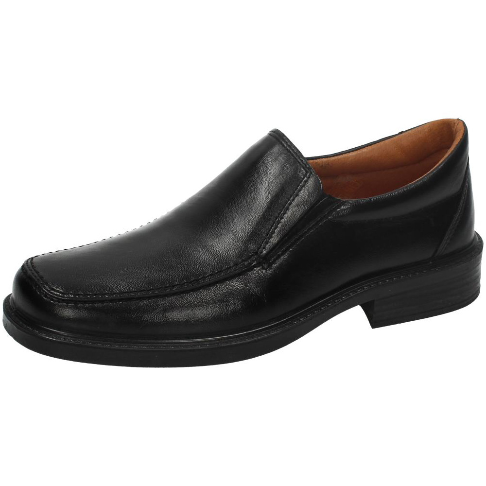 Zapatos Mocasín marca LUISETTI para hombre en color negro. Mocasines Luisetti para hombre elegantes