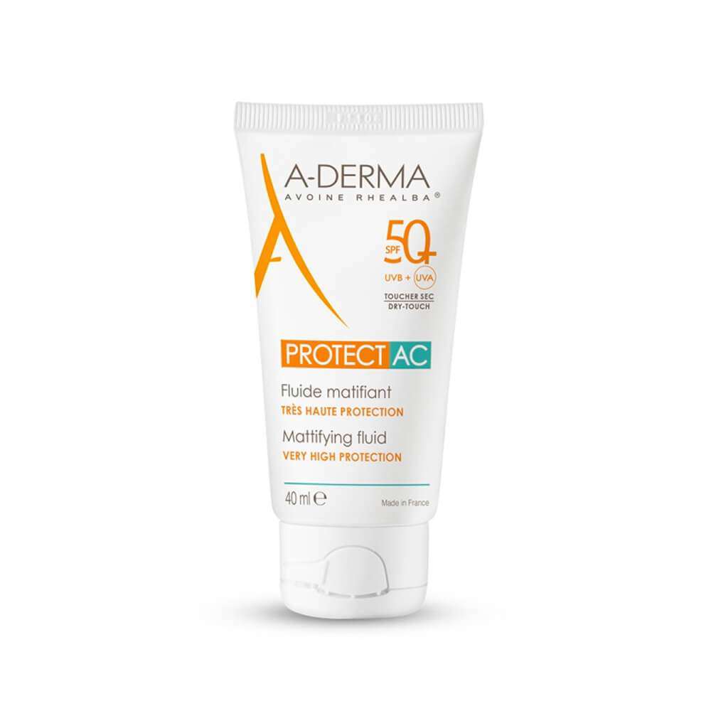 Aderma Protect Spf 50+ Fluido Matificante 40 Ml