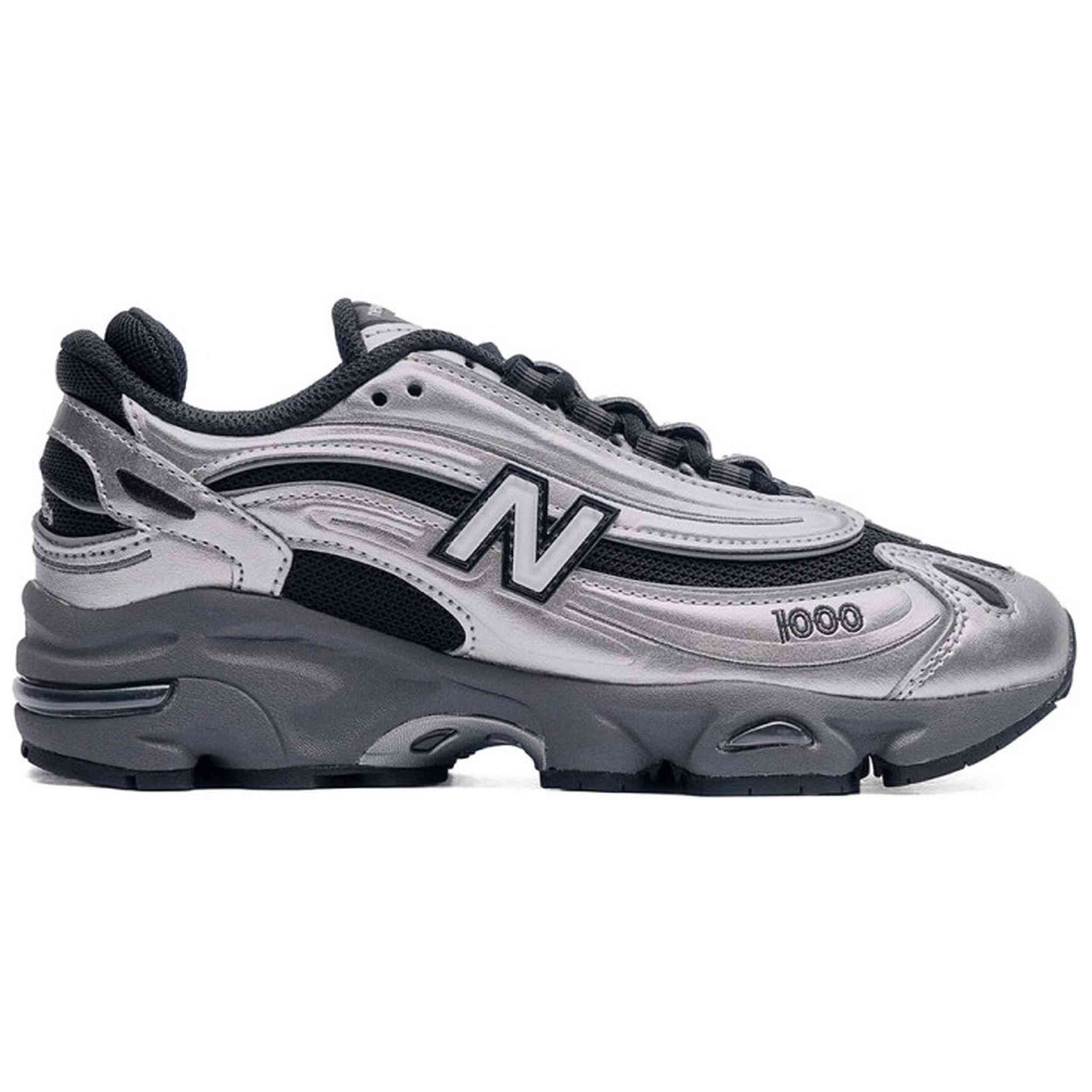 Zapatillas New Balance modelo M1000EGR para hombre y mujer en color Plateado