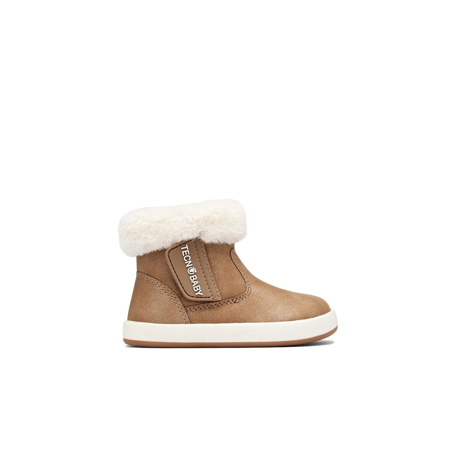 Conguitos - Botas de Bebé Barefoot en Beige para Niños y Niñas