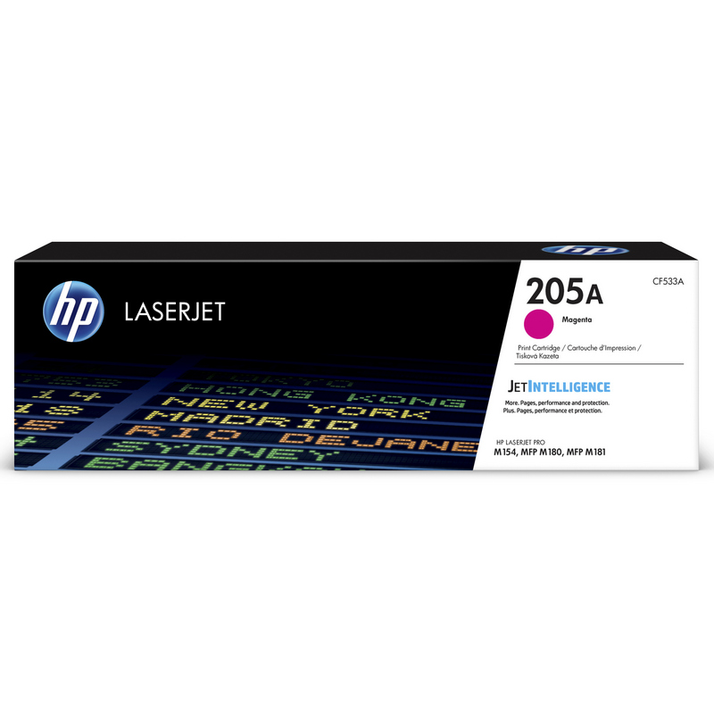Tóner Láser HP 205A Magenta Original con Tecnología de Impresión Láser