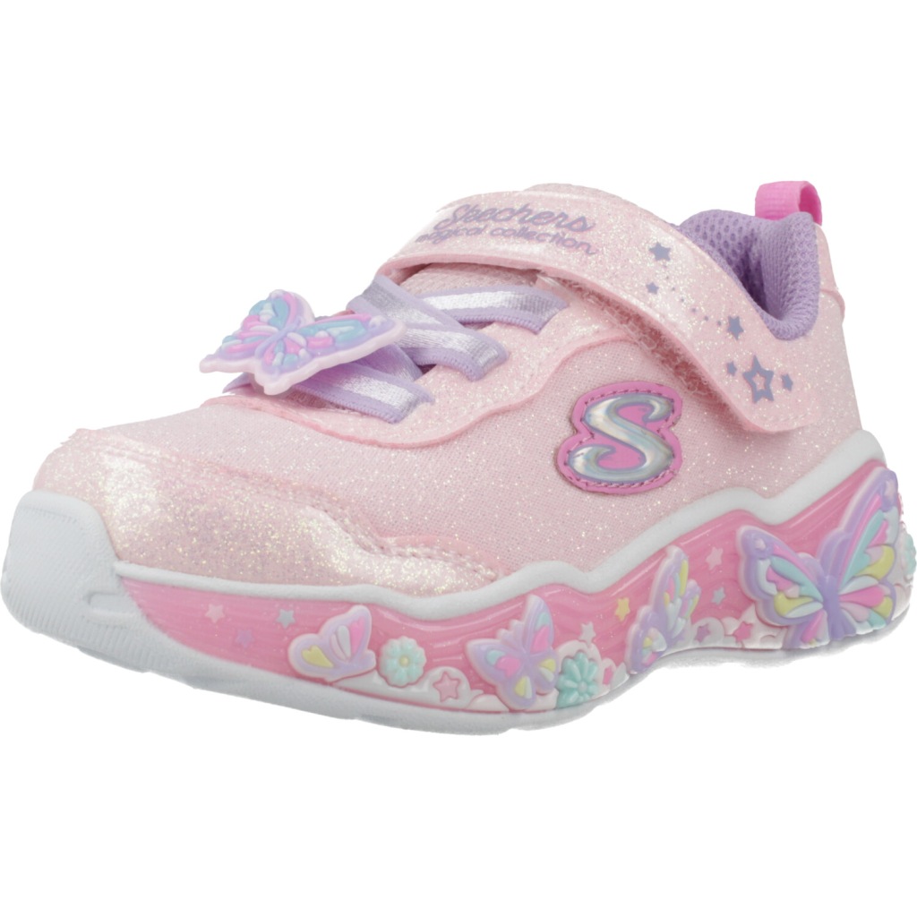 Zapatillas Niña Marca Skechers Modelo Lights Lil Butterfly Blis