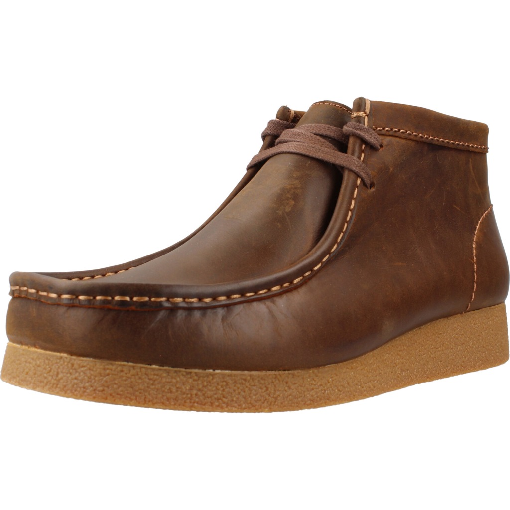 Botines Hombre Marca Clarks Modelo Botin Wallabee Evo Clarks