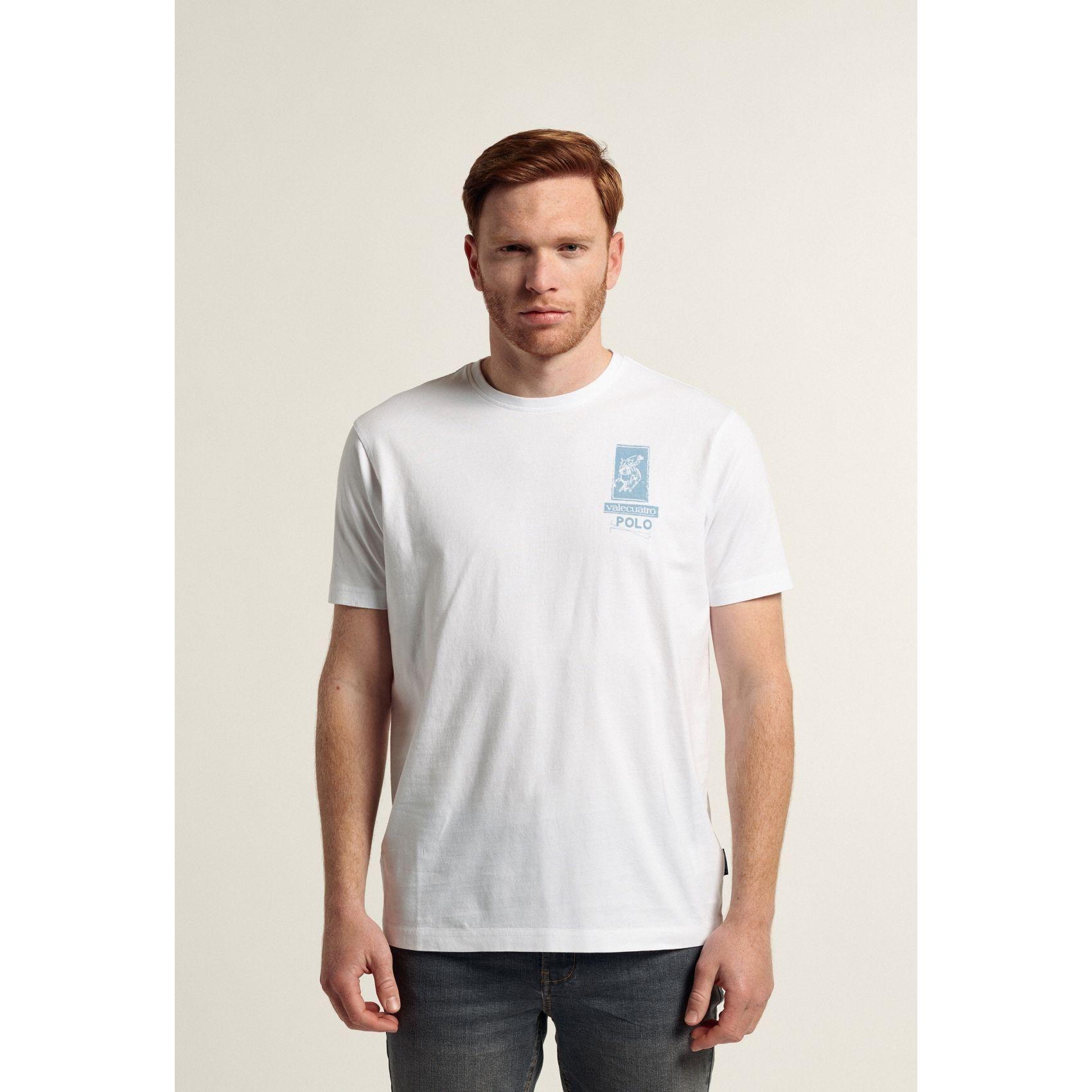 Camiseta Valecuatro Summer Polo League blanca