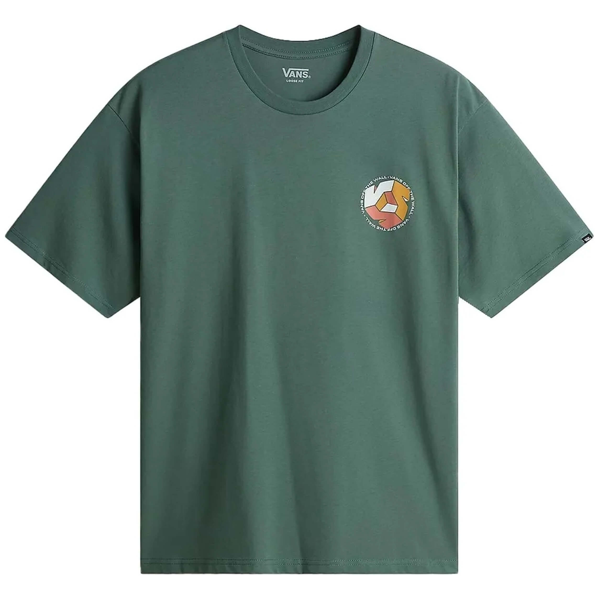 Camisetas De Manga Corta Vans modelo VN000HEW1CI1 para HOMBRE en color Verde
