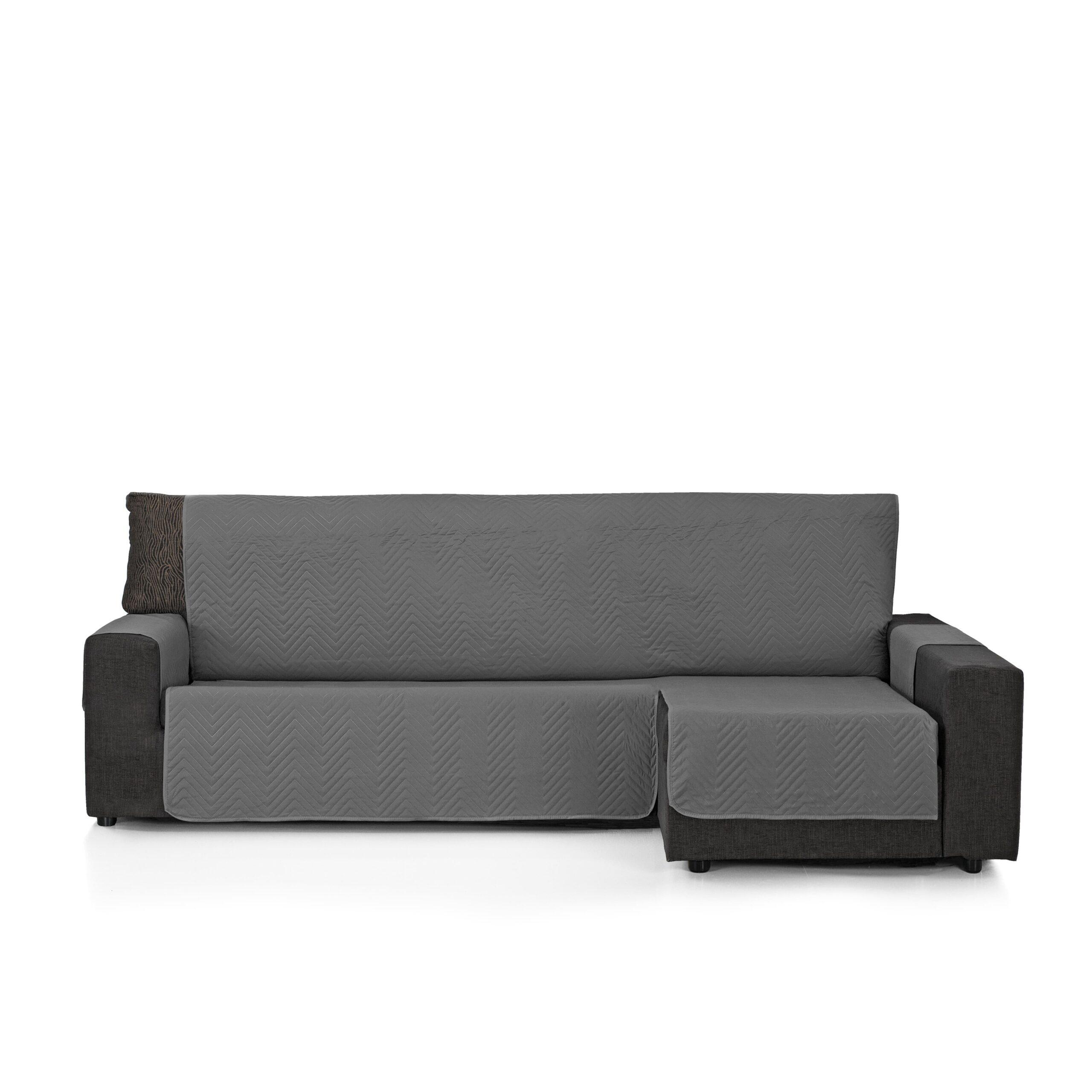 Funda Cubre Sofá Chaise Longue Mont - Válido para Chaise Longue Izquierdo y Derecho - Protector de sofá de arañazos - Fabricado en España - S&T Sofa Covers