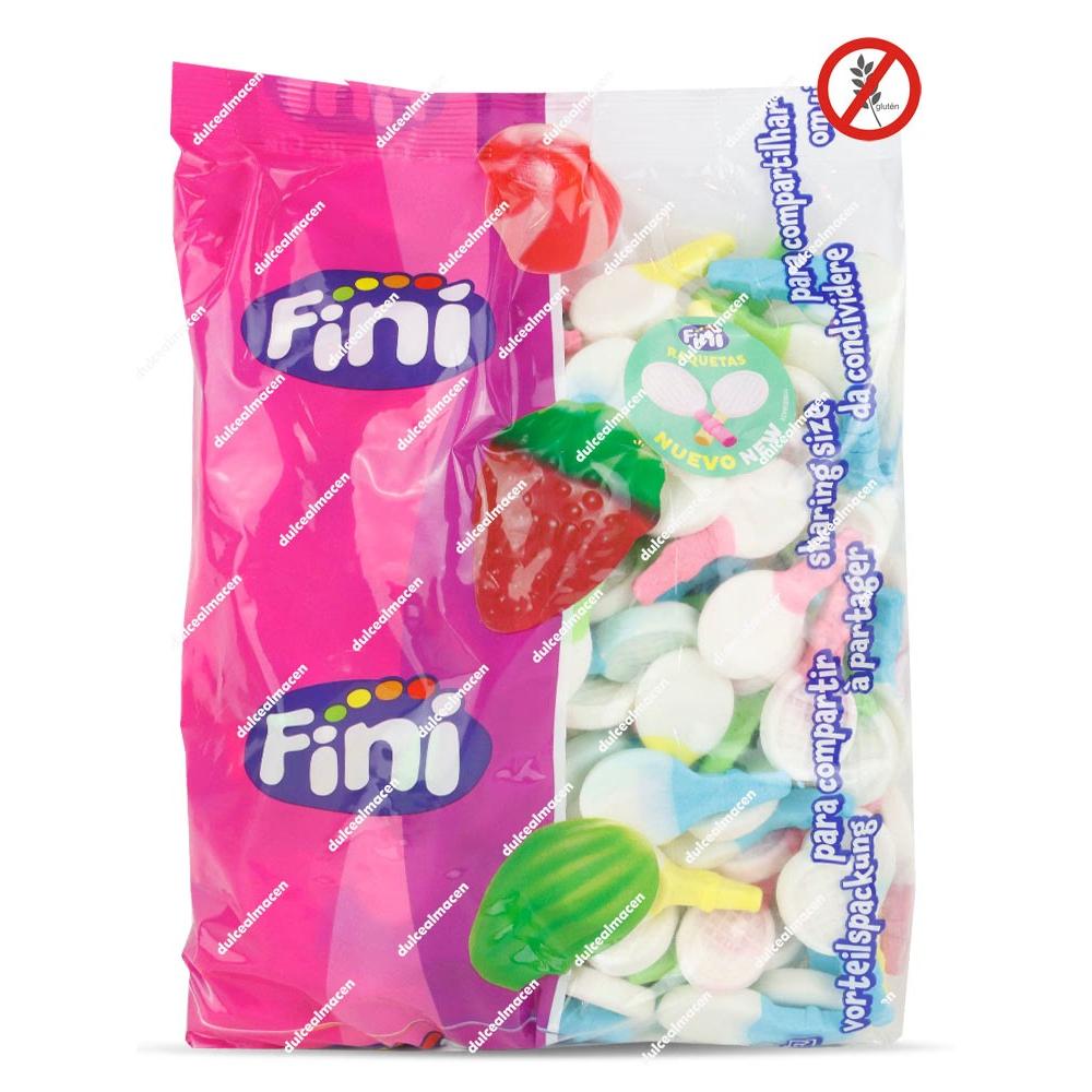 Fini Raquetas Foam 1 kg | Gominolas de Espuma Surtidas Sin Gluten