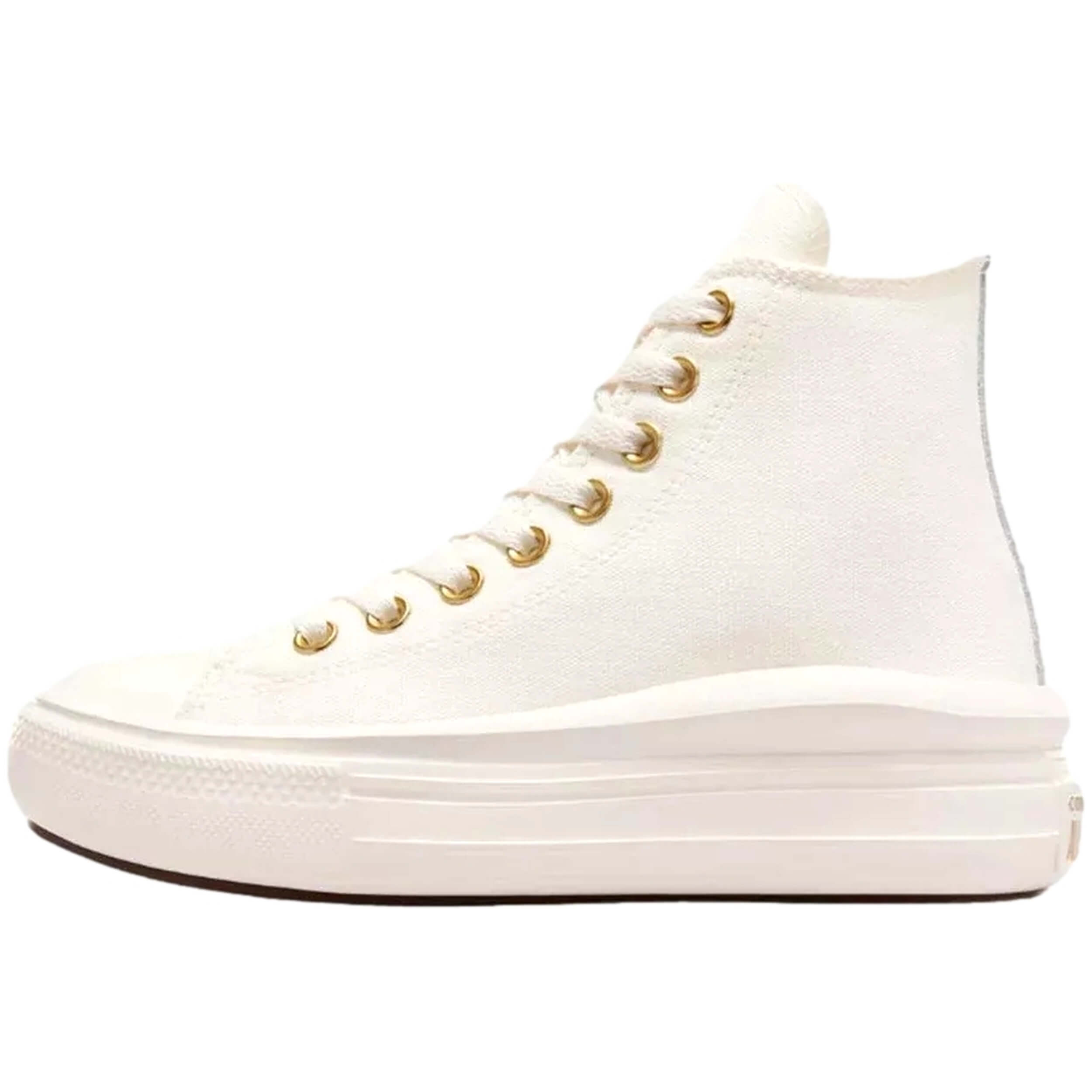 Bota Media marca Converse modelo A08384C para junior en color crema