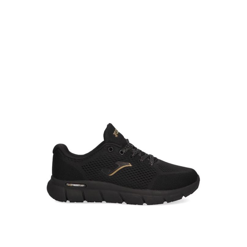 Zapatillas Running Joma - Mujer - Suela Plana - Modelo Zen - Color Negro