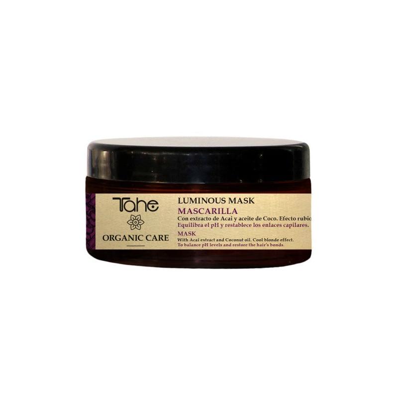 Tahe Organic Silver - Mascarilla Iluminadora Rubios Fríos 300ml