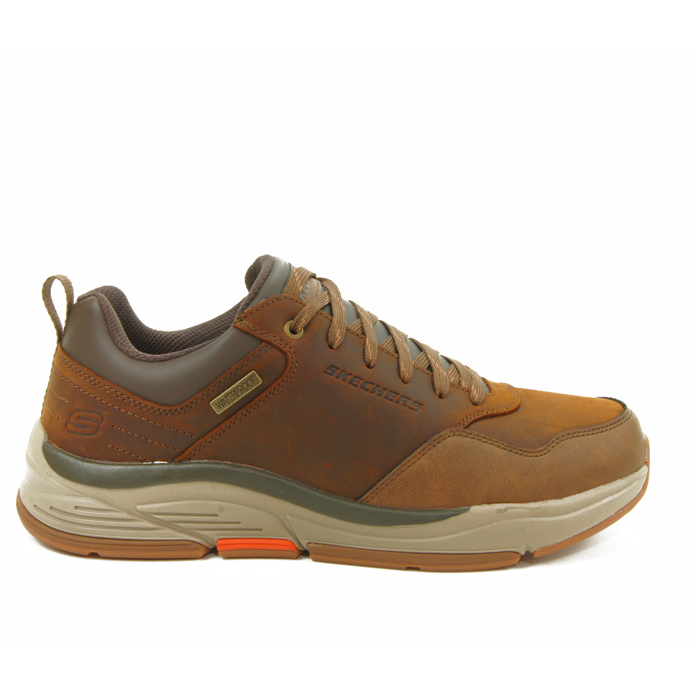 Skechers mod. 210021 zapato casual para hombre en engrasado, cordones
