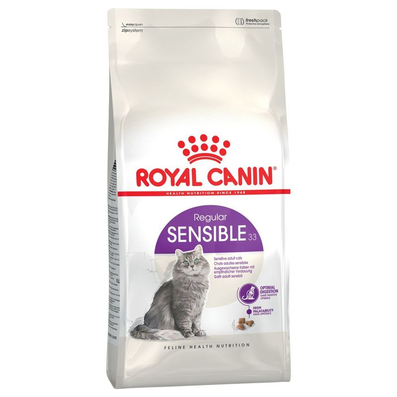 Royal Canin Sensible 33 pienso para gato adulto con sensibilidad digestiva 2Kg