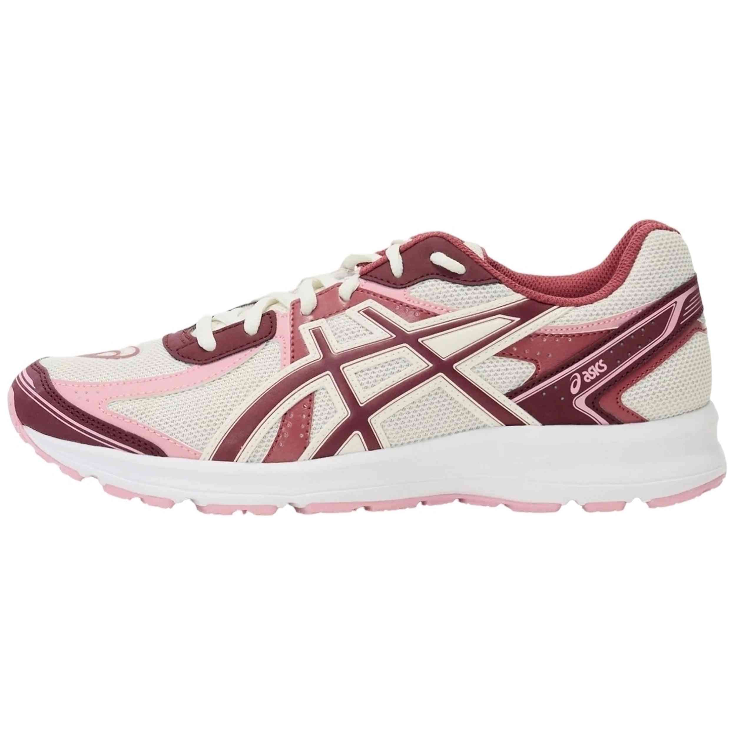 Zapatillas Asics modelo JOG 100S "Cream/Maroon" para Hombre en color Beige
