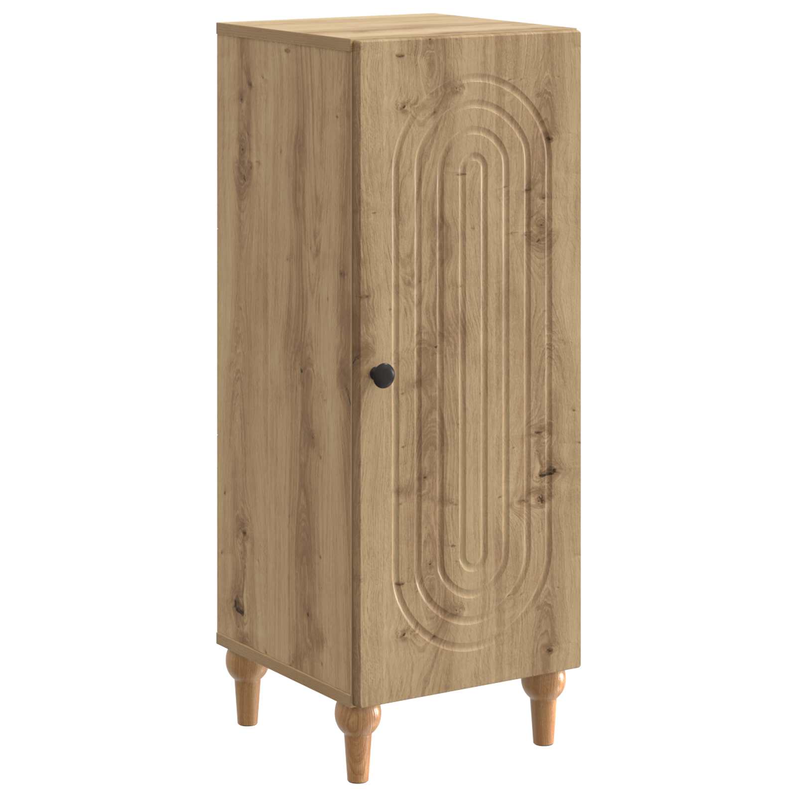 vidaXL Aparador 33 x 34,5 x 90 cm Madera de Ingeniería Multicolor