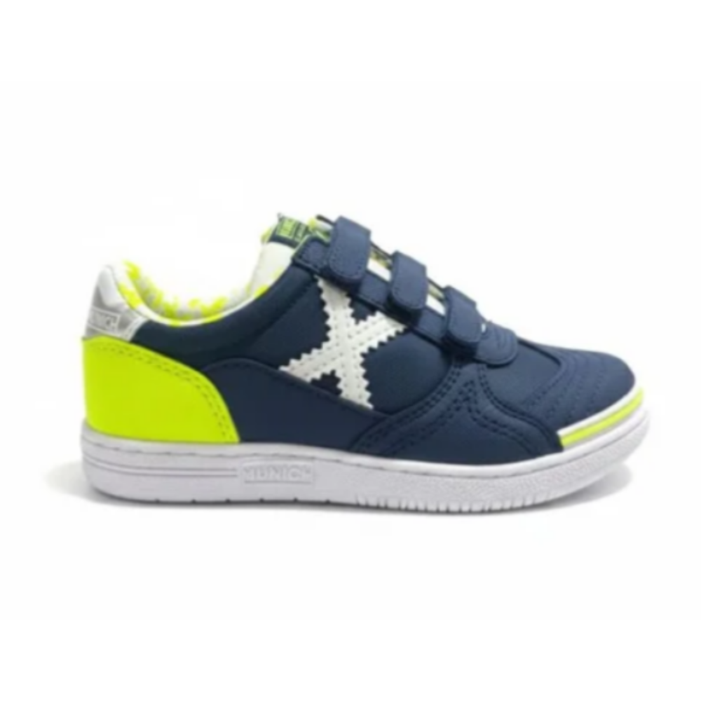 Zapatillas Fútbol Sala Junior MUNICH G-3 KID 459 Indoor – Comodidad, Control y Agarre
