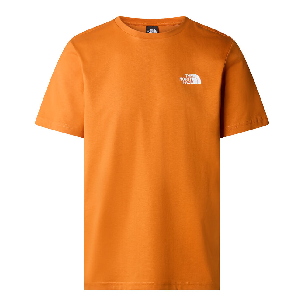 Camiseta Naranja The North Face Redbox Desert Rust
