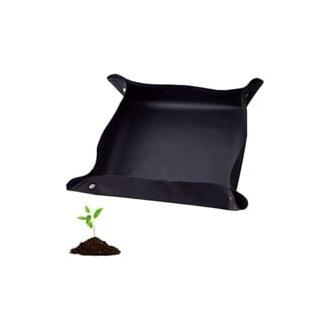 CA Tapete para macetas, impermeable, plegable, para trasplantar suculentas y cuidar plantas de interior