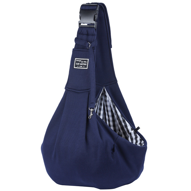 TK Mochila Porta Mascotas Ajustable Para Perros Pequeños Viajes Al Aire Libre Sling De Mano Cómodo Para Puppies Material Ecológico Polyester