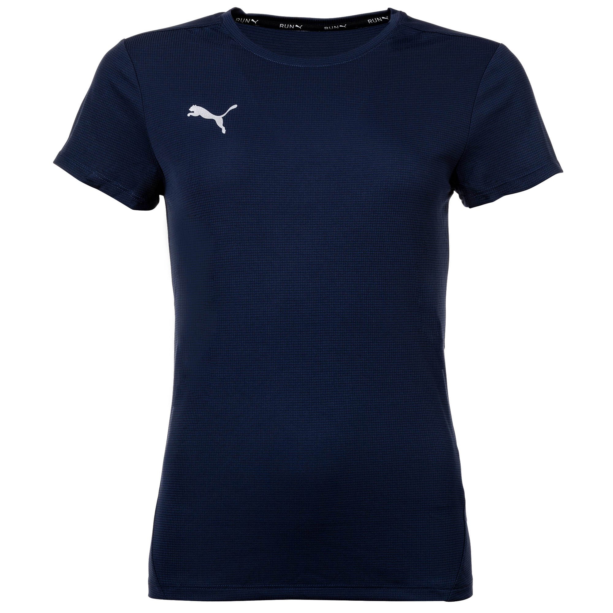 PUMA Camiseta para Señoras - Finisher Tee, camiseta funcional, dryCELL, cuello redondo, manga corta, uni Finisher Tee