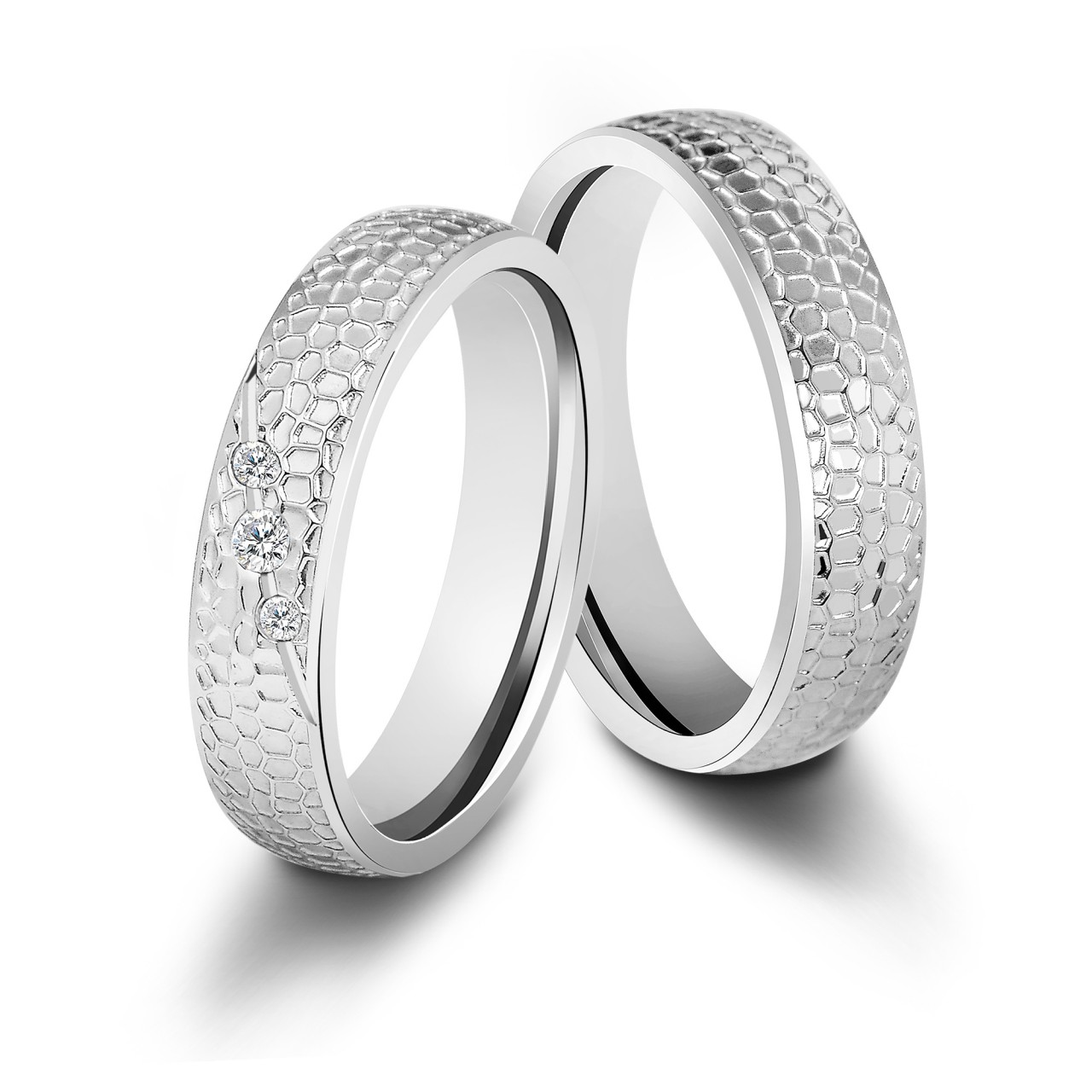 Akzent® Anillo Masculino Namorados / Noivado / Amizade em Aço Inoxidável – Tam.70 – 0207