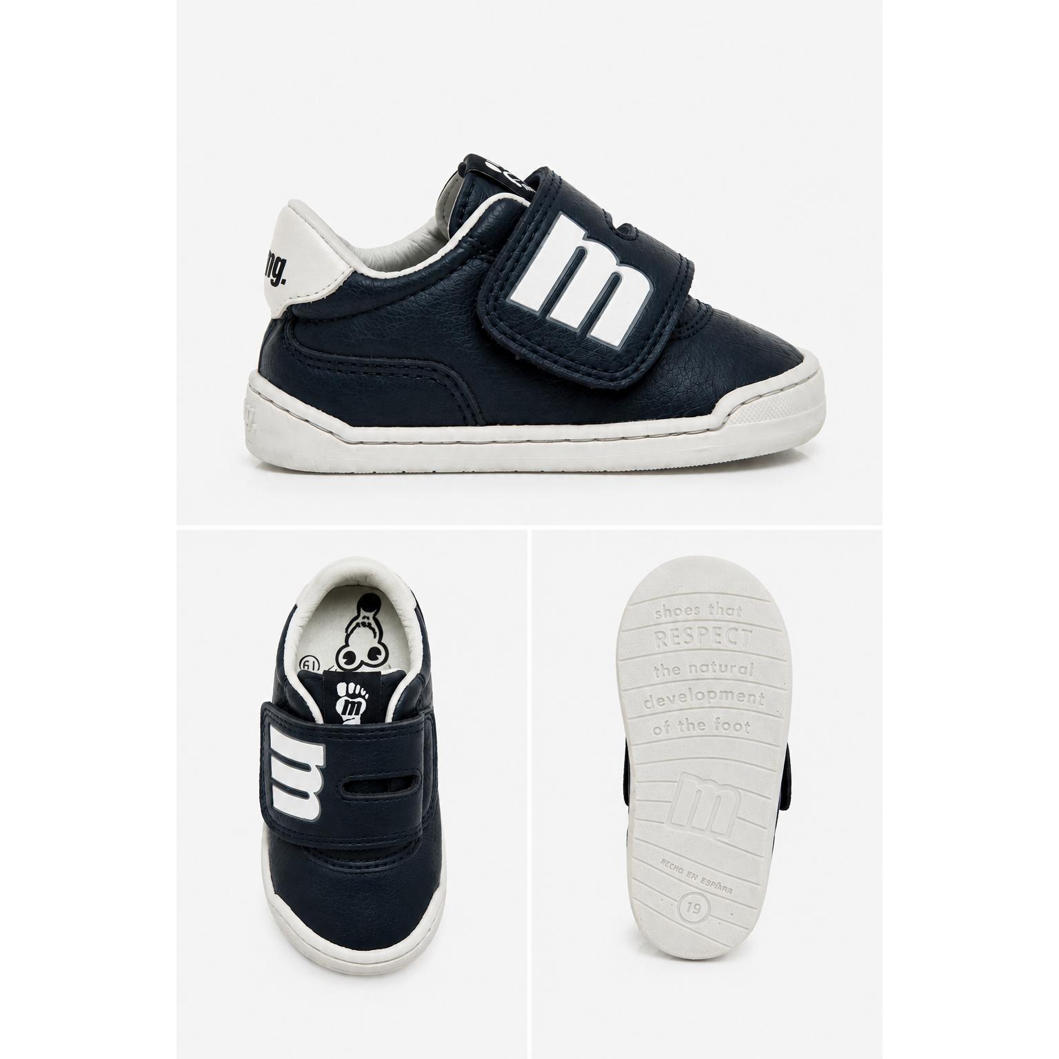 Zapatillas Barefoot Infantiles Mustang – Calzado Respetuoso con Cierre de Velcro - Zapatillas barefoot bebe