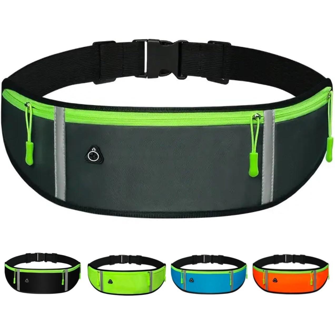 CA Riñonera Running para Hombre y Mujer, Riñonera Deportiva, Cinturón Elástico y Ajustable en Todas Las Cintas.IT