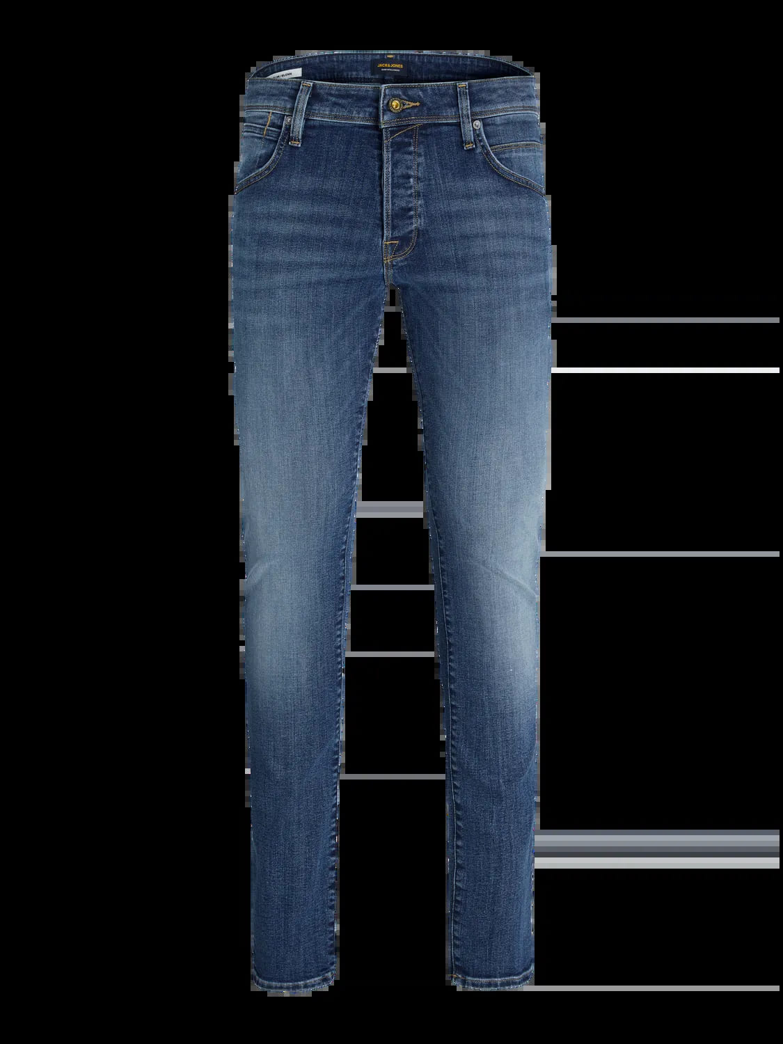 Jack & Jones mod. 12250486 Tejano 5 bolsillos azul medio desgastado