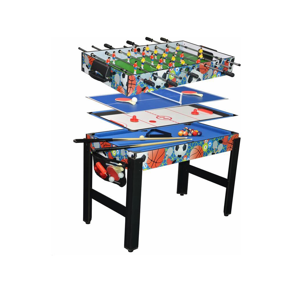 Mesa Multijuego 6 en 1 de 72x60,5x125,5 cm Juguetes XTURNOS