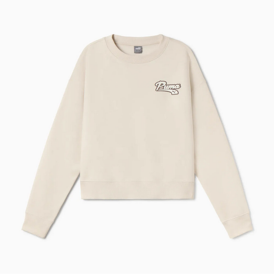 PUMA SUDADERA SCRIPT CREW FL ALPINE SNOW