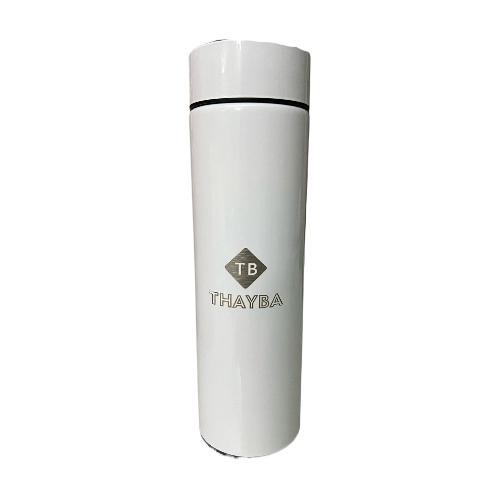 Termo de acero inoxidable:Taza de Viaje,Termo Taza 500ML Travel Mug,Botella de agua inteligente deportiva con pantalla LED de temperatura,Termo termo para agua fría y caliente Thayba
