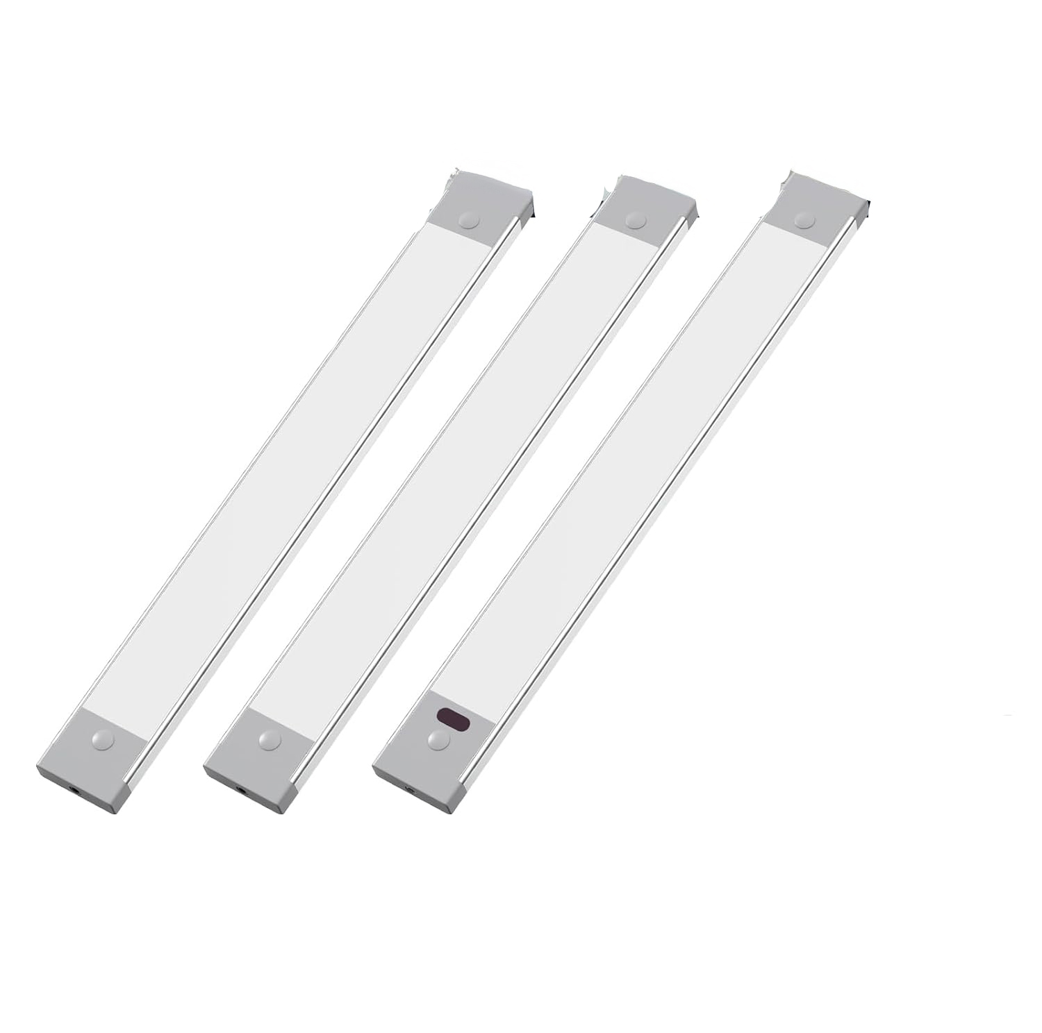 Luz Led, Led Cocina Bajo Mueble con Sensor sin Contacto, 30cm x 3 Regulable Luz Armario para Cocina, Gabinete, Garaje, Blanco frío, 6500K