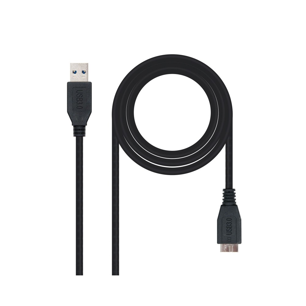 Nanocable Cable USB 3.0 Tipo A/macho-MicroUsb/B 1m