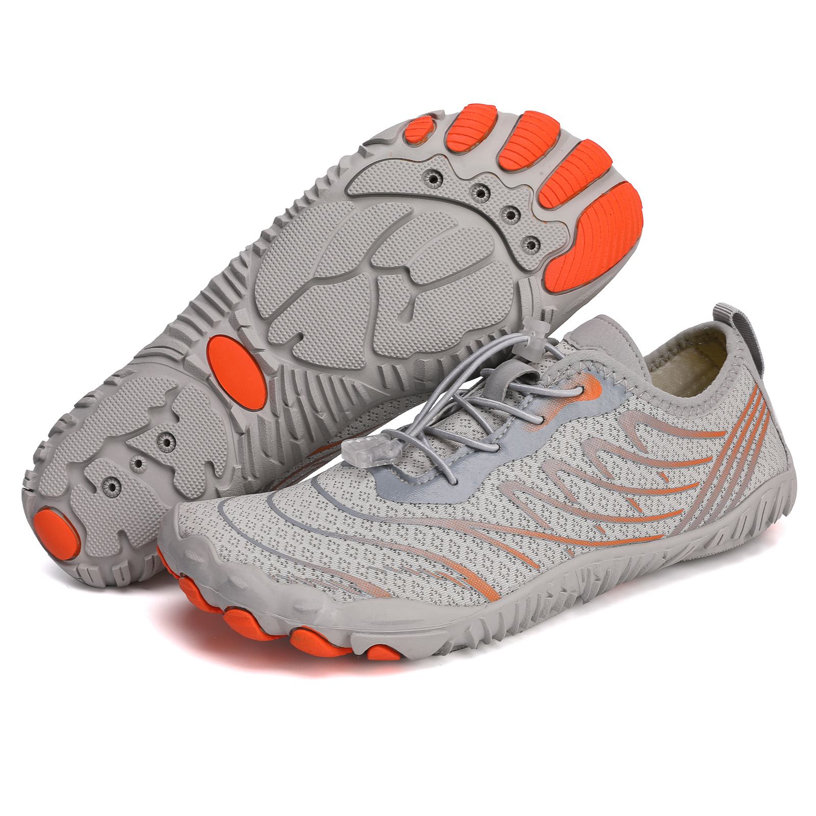 TK Zapatos de cinco dedos "sensación descalza": Protección sin perder libertad, ideal para senderismo, surf, playa, pesca y más | Suela antideslizante + impermeable, flexibles como la piel, disfruta al aire libre sin riesgos