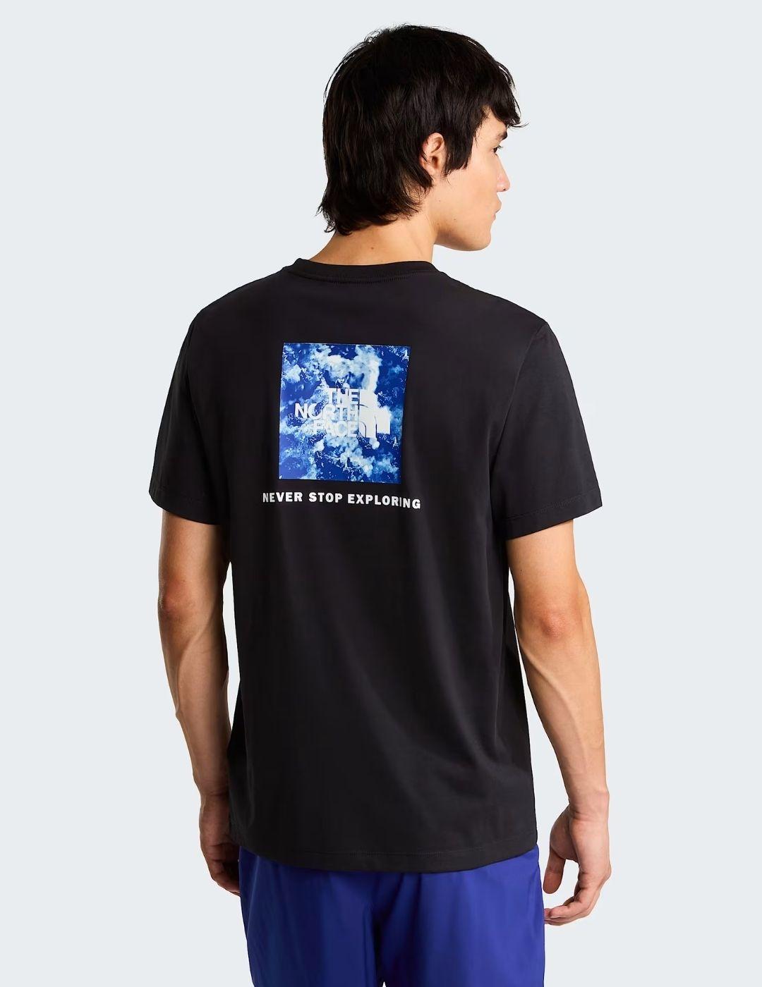 Camiseta The North Face Granitic Rock Box Negra Hombre
