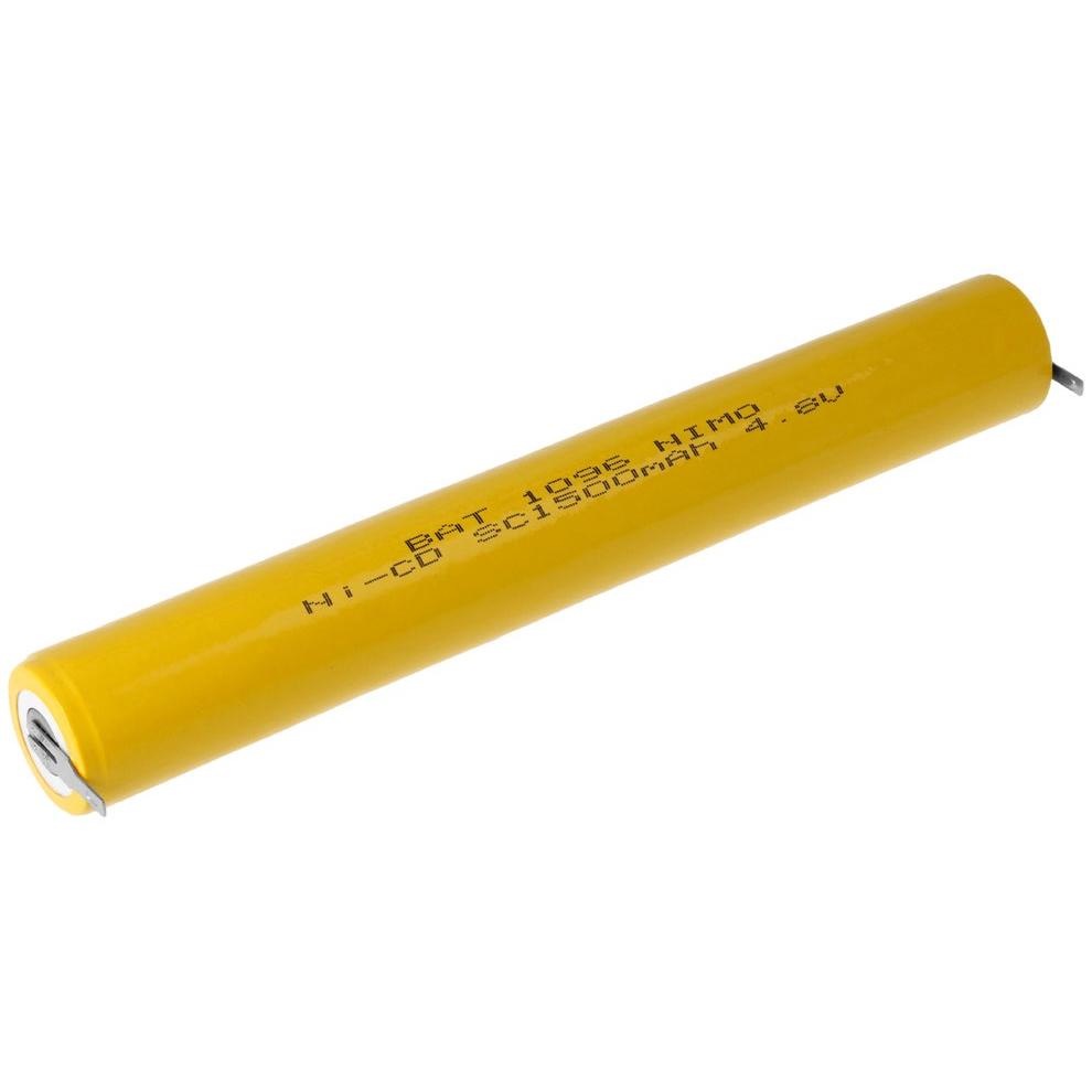 Pack de baterías 4,8V/1500mAh Ni-Cd.