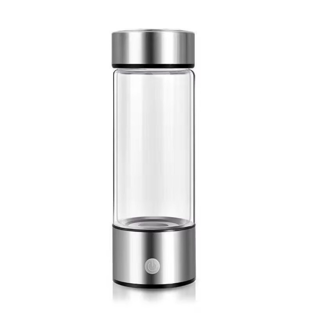 420ML Botella de agua de hidrógeno portátil, generador de agua de hidrógeno, máquina ionizadora de agua para el hogar, la oficina, viajes y consumo diario.