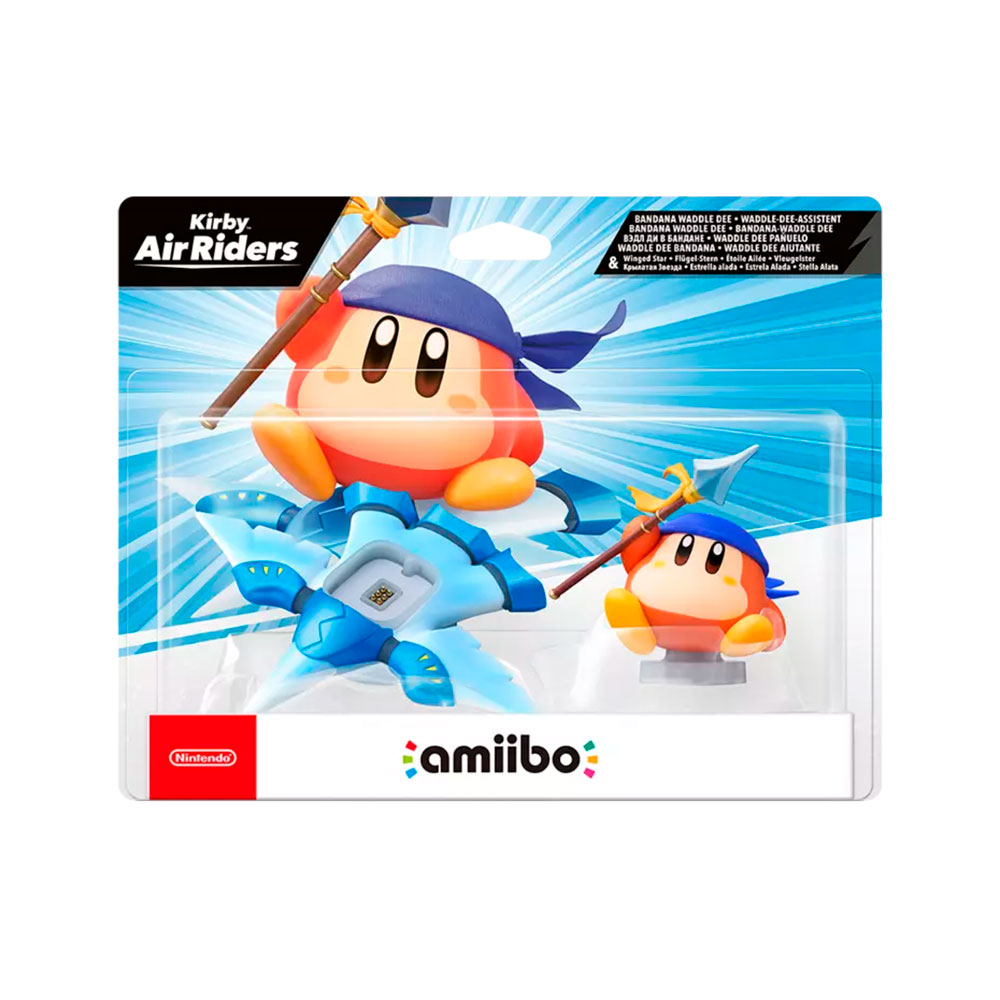 FIGURA AMIIBO KIRBY AIR RIDERS B. WADDLE DEE & WINGED STAR Nintendo Switch 2 - Nuevo a Estrenar