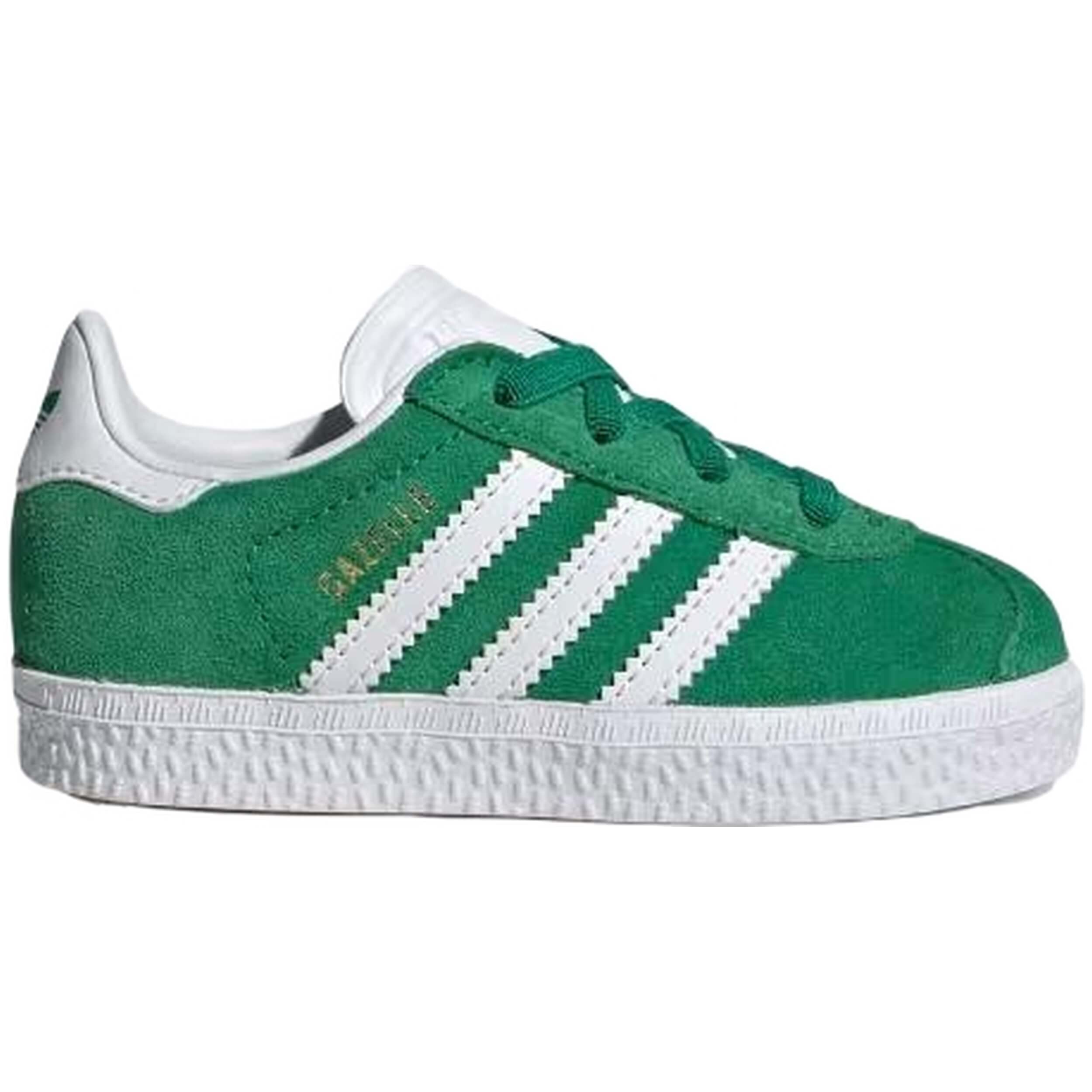 Calzado Adidas modelo Gazelle Cf El I en color Verde