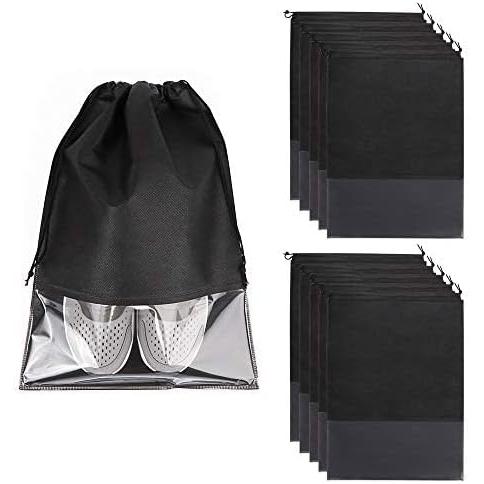 CA Bolsa de Zapatos de Viaje 10 Uds. Transparente