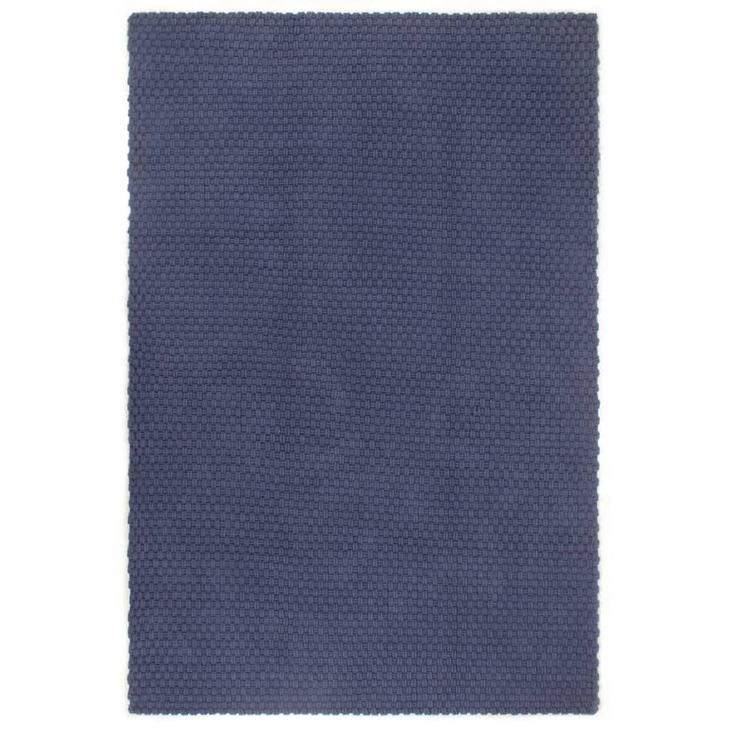 Vidaxl Alfombra Rectangular Algodón 160x230 Cm Color Natural